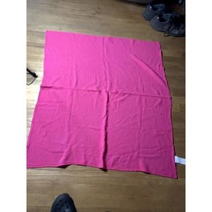 Vintage, Summer, 100% Cotton, Dark Pink, 34 x 37" Sheet Blanket
